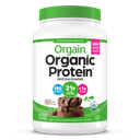 Orgain Organic Plant-Based Protein Powder, chocolate tub